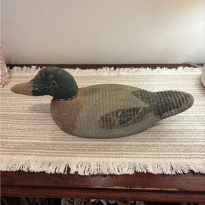 Vintage Green Headed Mallard Duck decoy